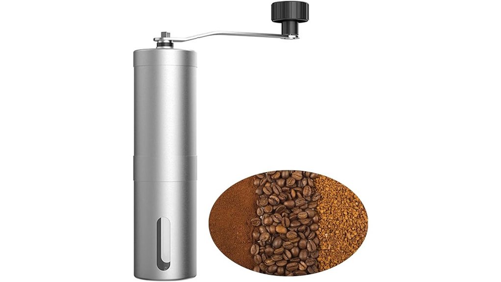 Coffee Grinders: Hand Crank vs Electric Travel Size—Best 10 manual ceramic burr grinder