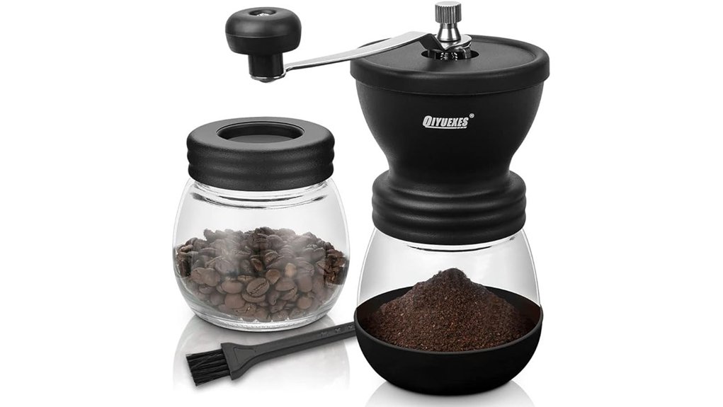 Coffee Grinders: Hand Crank vs Electric Travel Size—Best 8 manual grinder 48 stage 80g