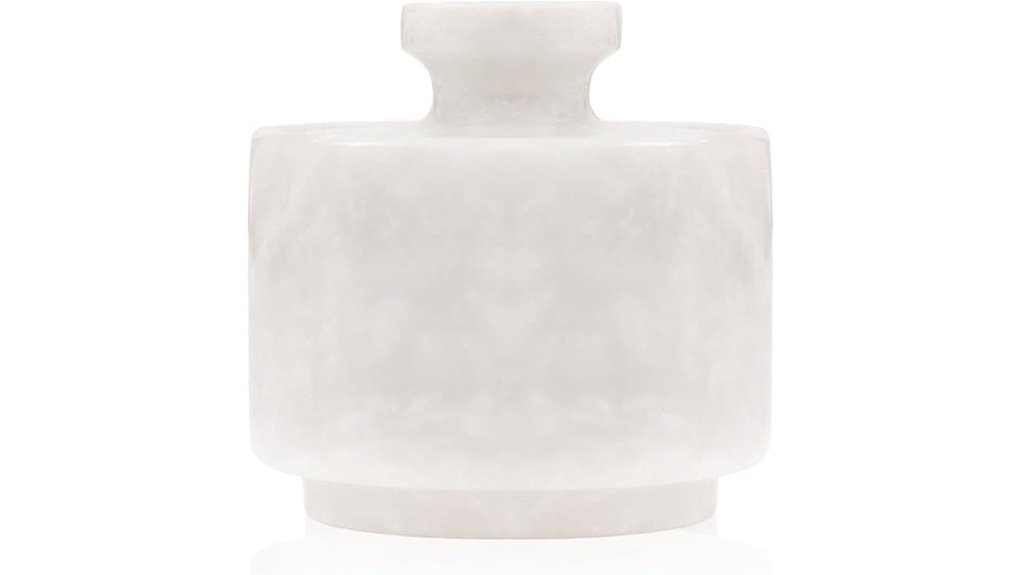 marbled salt box lid