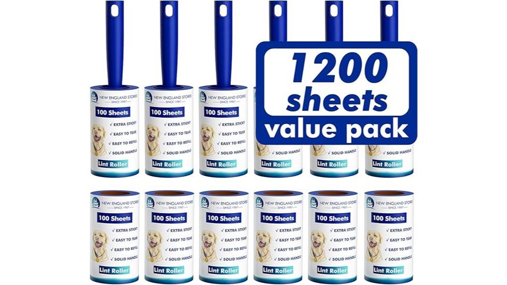 Best Portable Lint Rollers for Pet Hair (Refillable) 14 massive lint rollers upgrade