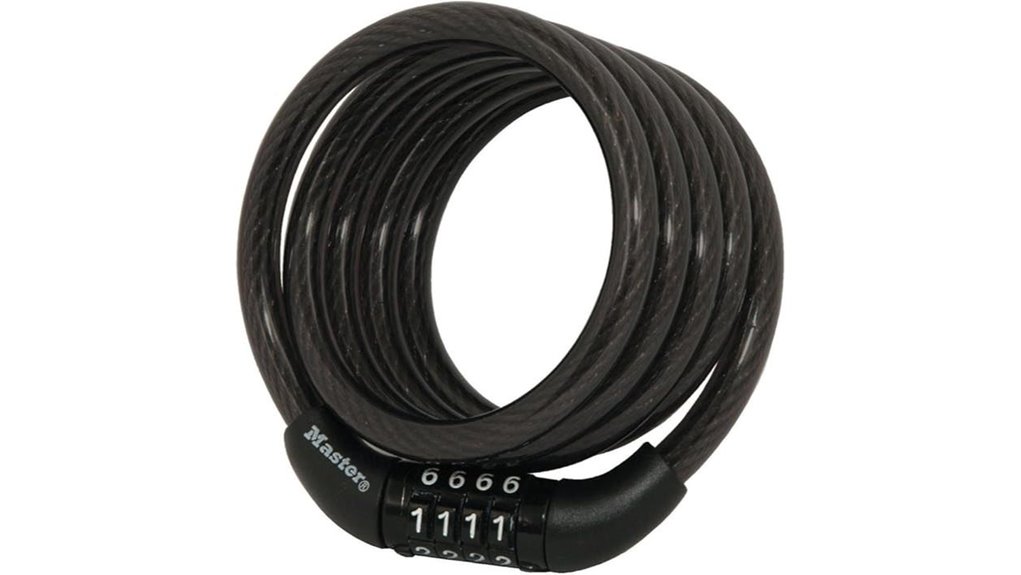master lock bike combination