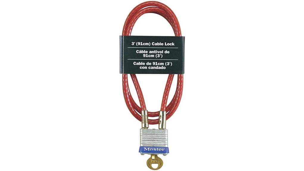 Best Long-Length Cable Locks Every Hostel Locker Deserves 6 master lock cable 719d