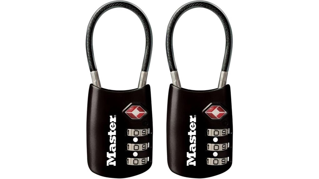 Best Small Padlocks for Travel: Smooth Shackle You’ll Love 1 master lock tsa zipper padlock