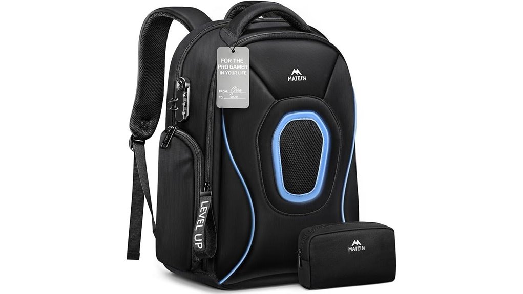 Laptop Backpacks With Rain Flaps for Storm-Ready Commutes 1 matein 17 3 waterproof usb c