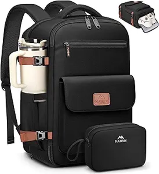 Carry-On Backpacks Petite Travelers Love Short Torso Comfort 8 matein anti theft underseat backpack