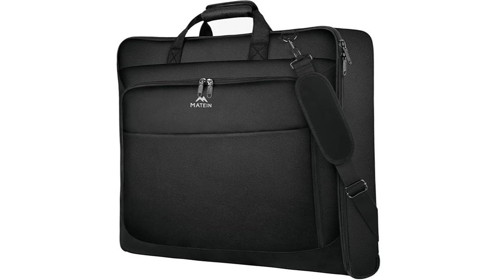 travel garment bags for coats (folding, overhead-friendly) 5 matein travel garment bag