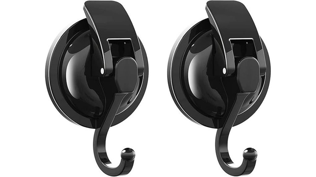 matte black vacuum hooks