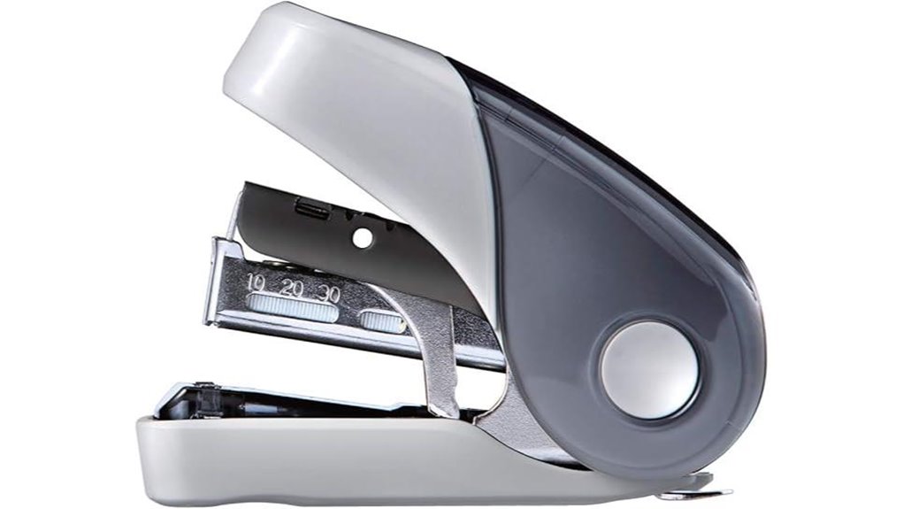 Best Mini Sewing Staplers for Quick Travel Repairs 8 max white mini stapler