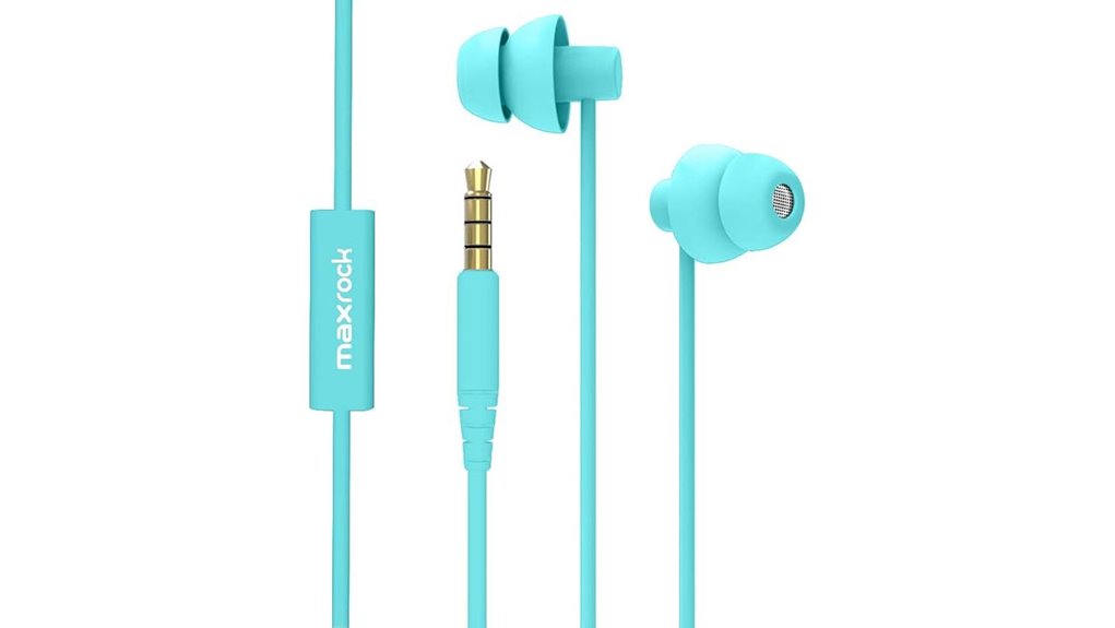 Sleep Earphones for Travel (Flat, Side‑Sleeper Friendly) Quiet 9 maxrock sleep earbuds mic
