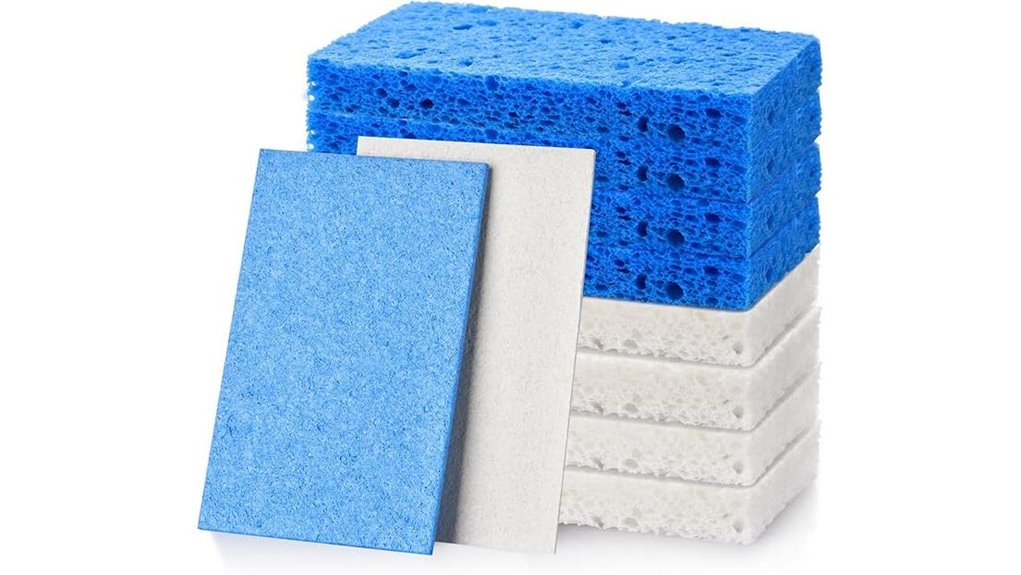 Top Compact Dish Sponges for Fast-Drying Travel Kitchens 9 mcyye 8 packs compressed sponges