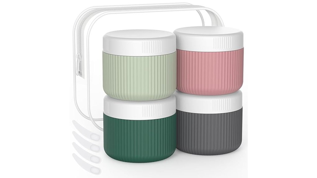 me fan tsa approved silicone jars
