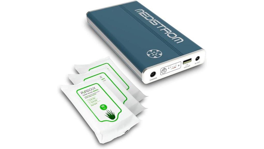 Top Travel CPAP Machines (Mini) That Keep You Rested on Flights 8 medistrom cpap wipes battery