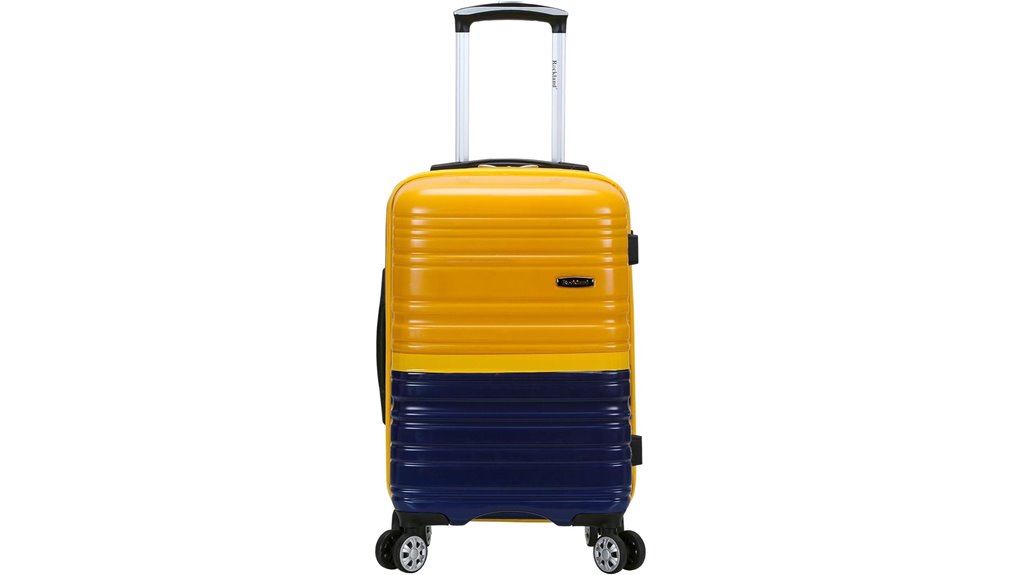 Carry‑On Suitcases for Cobblestones: Wheels Built to Last 5 melbourne navy hardside luggage