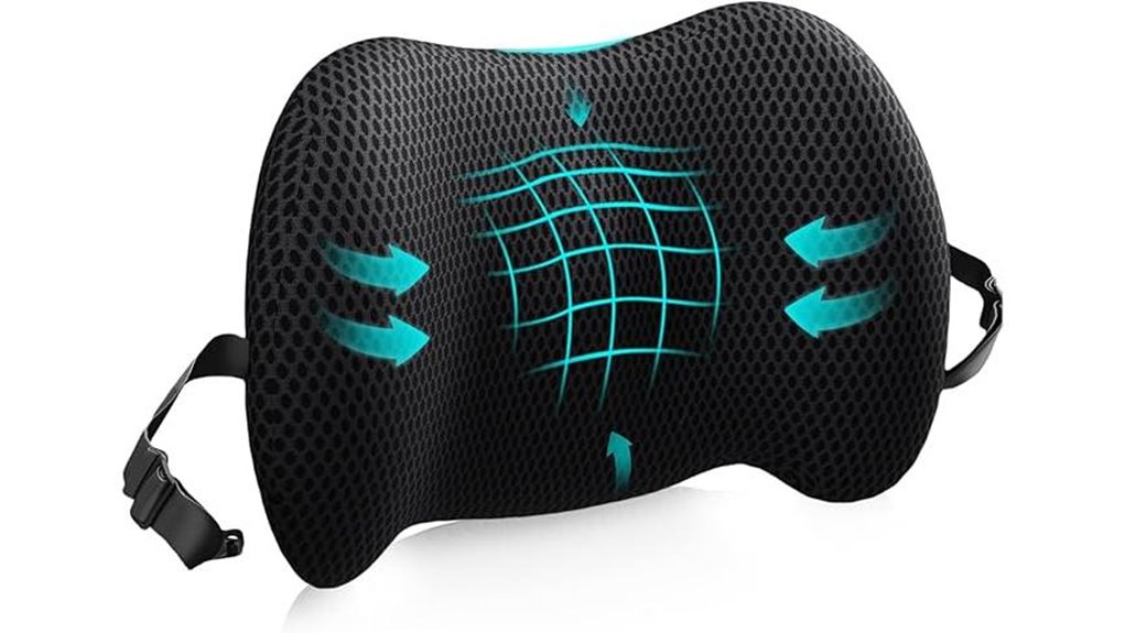 memory foam 4d lumbar