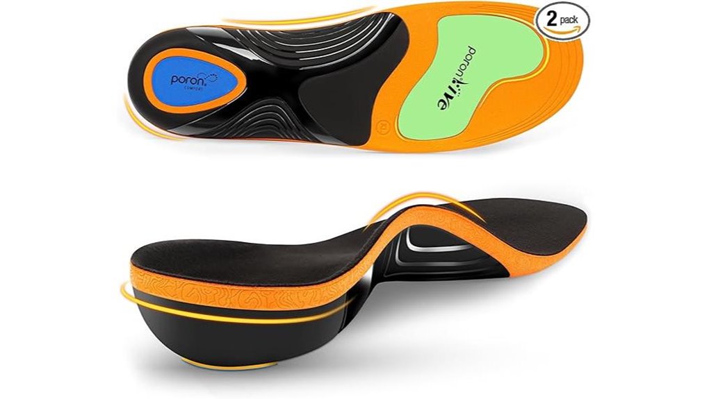 Top Insoles for Travel: Comfort for Standing & Walking All Day 15 memory foam high arch insoles