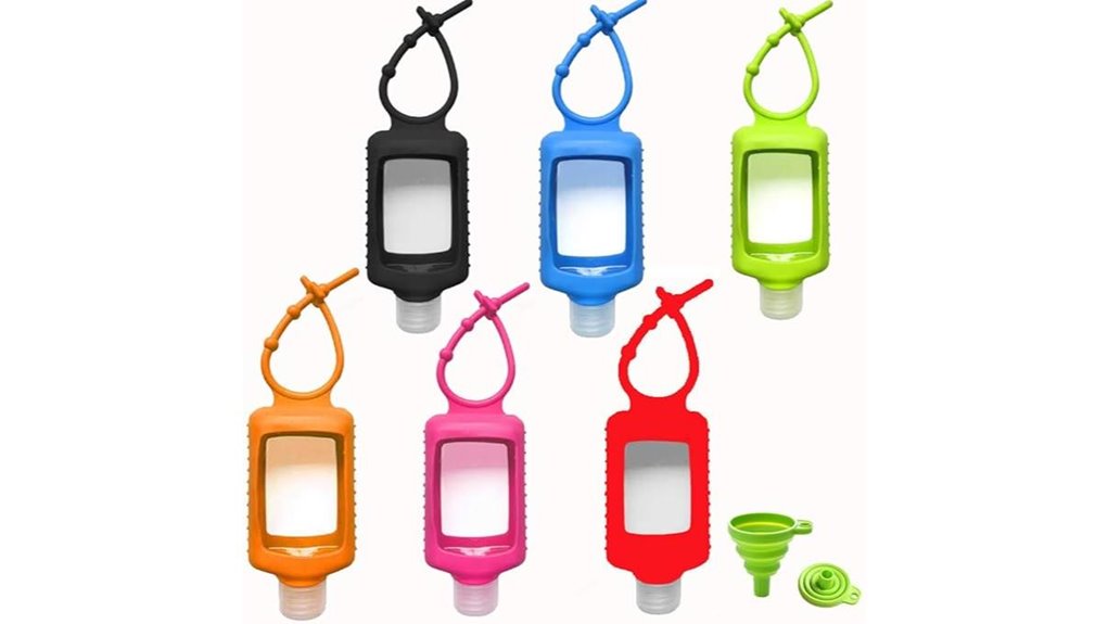 Best Hand Sanitizer Bottles Clip‑On & Refillable for Travel 13 memovan travel sanitizer 6 pack