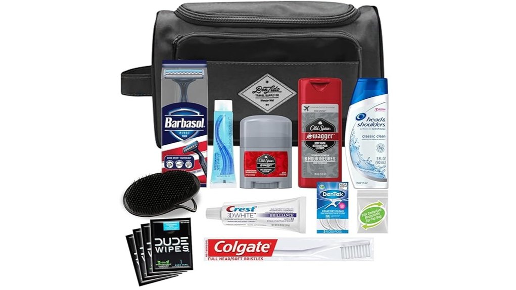 Essential TSA‑Safe Grooming Kits for Seamless Carry‑On Travel 11 men s 15 piece travel set