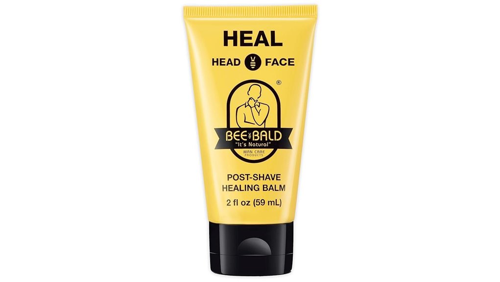 Aftershave Balms That Travel Without Glass Bottles 2 men s bee bald aftershave