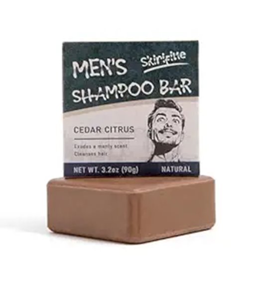 men s cedar citrus shampoo