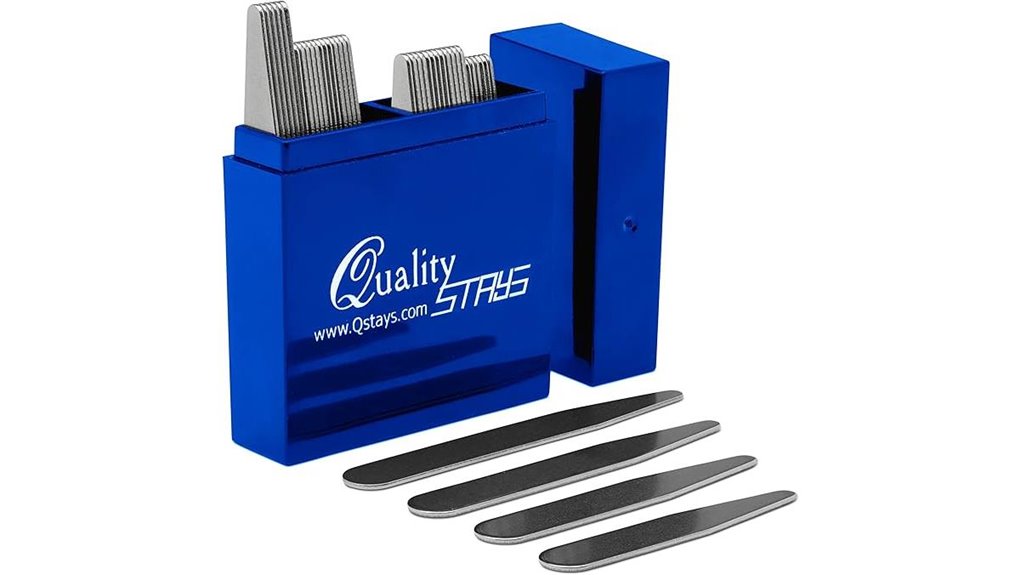 Collar Stays (Metal Travel Set) That Keep Your Shirts Crisp 8 men s dress collar stays