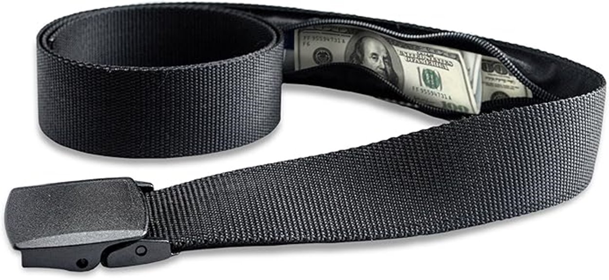 Hidden Money Belts (Look Like Real Belts) That Keep Cash Safe 8 men s hidden anti theft belt