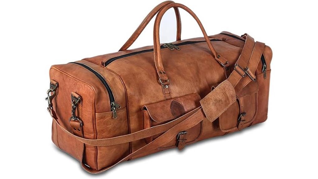 Top Leather Duffle Bags Worth a Trip 5 men s leather 32 inch duffel