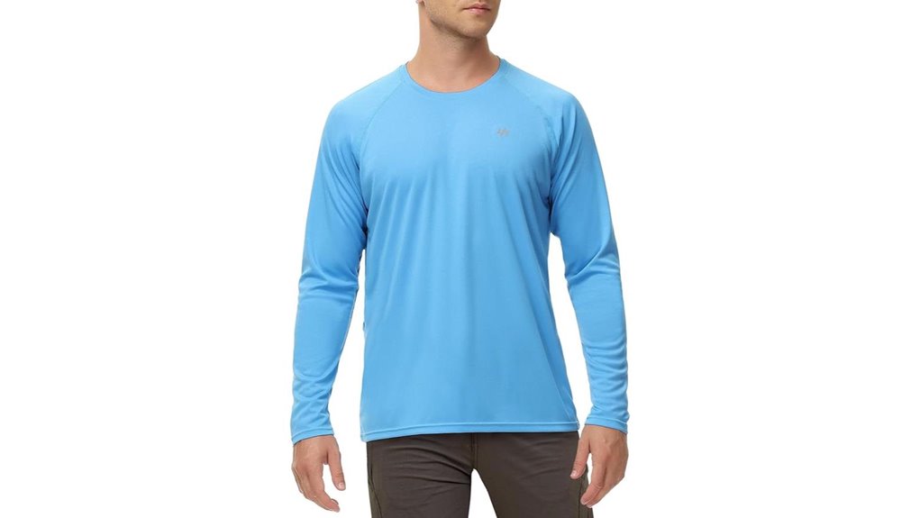 men s long sleeved upf50 quick dry