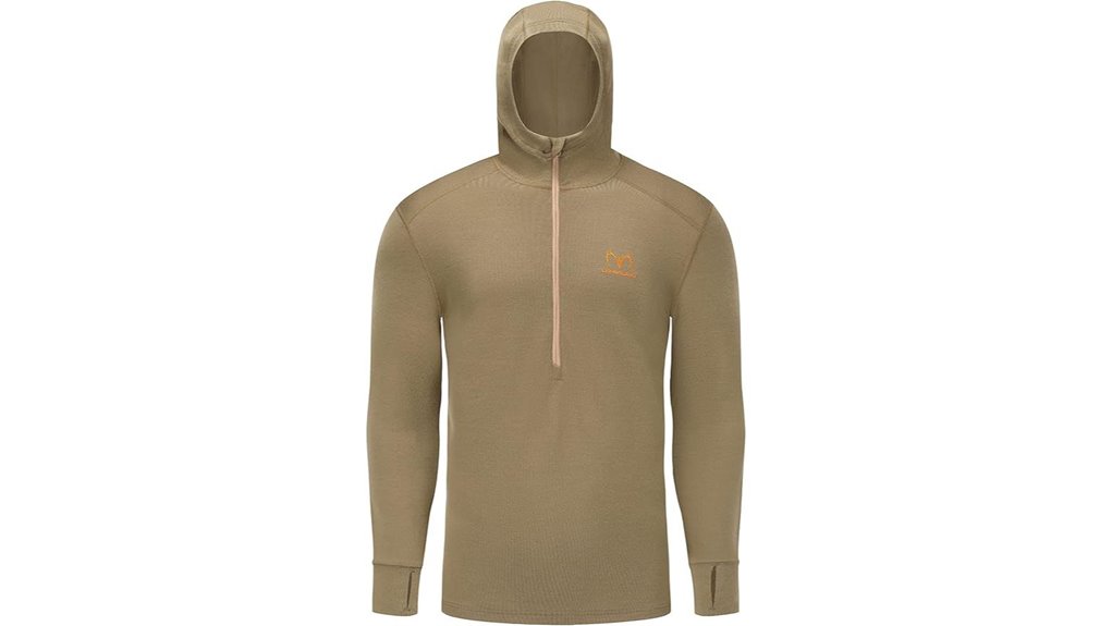 men s merino hunting hoodie