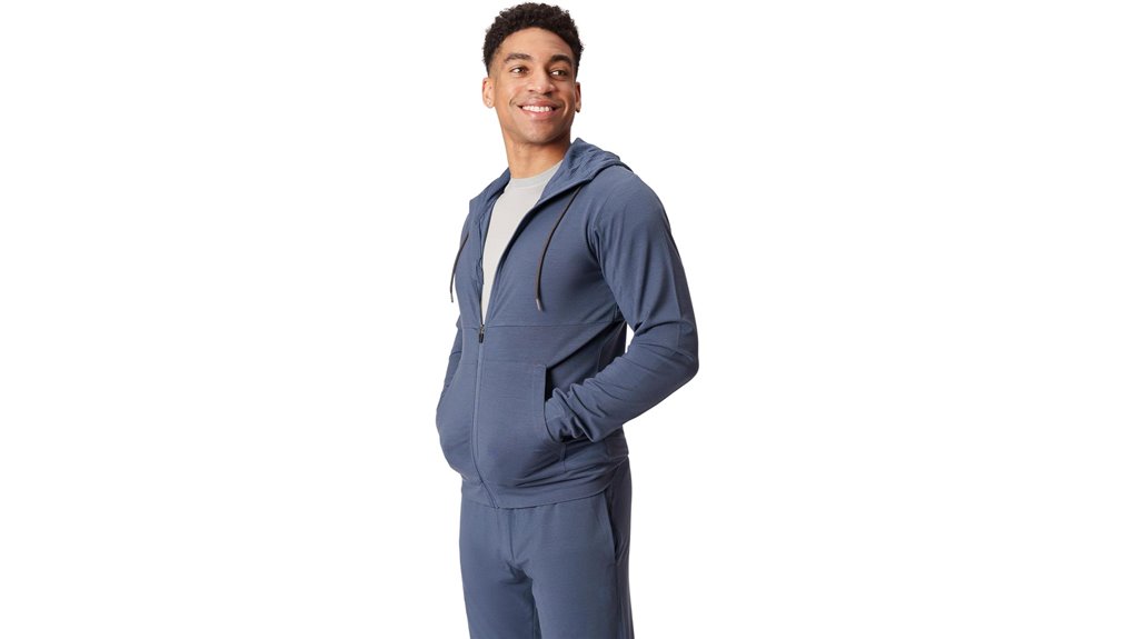 men s merino zip hoodie