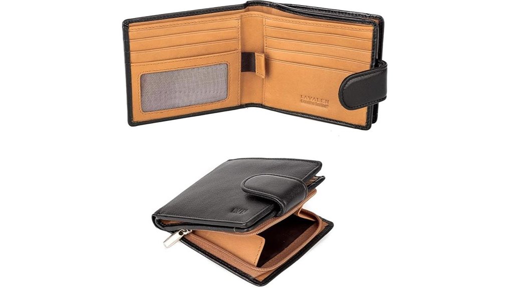 Travel Wallets With EU-Friendly Layouts in Coin-Heavy Regions 3 men s rfid bifold wallet