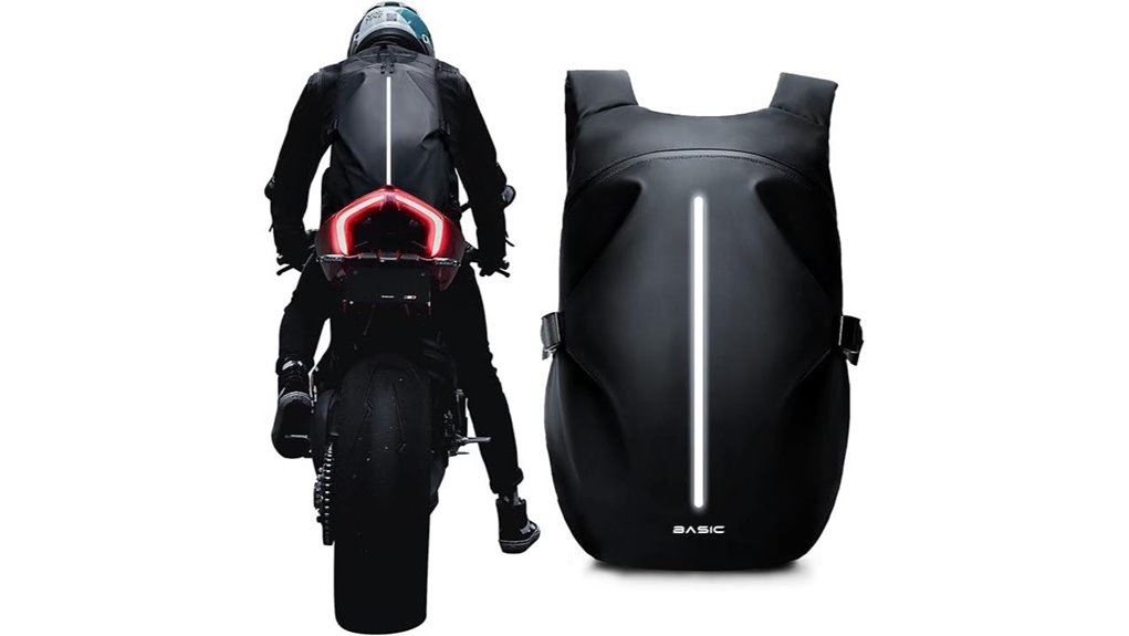 Best Backpacks With External Helmet Carry for Bike Travel 2 men s water resistant motorcycle pack