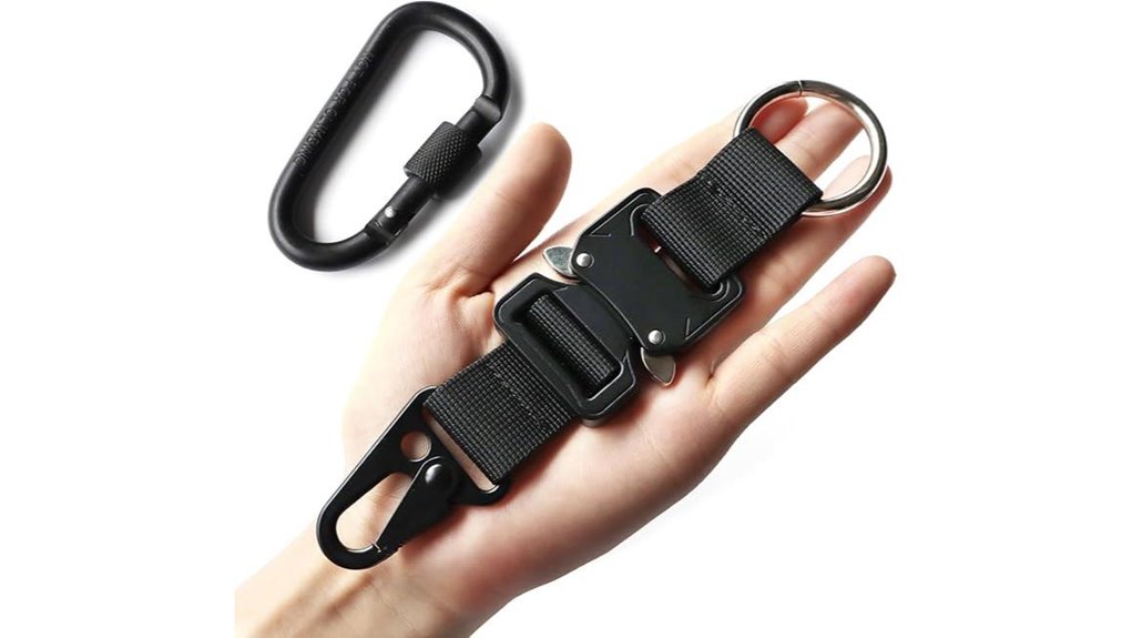 mens tactical keychain clips