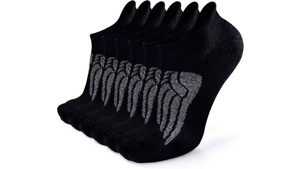 merino compression ankle socks