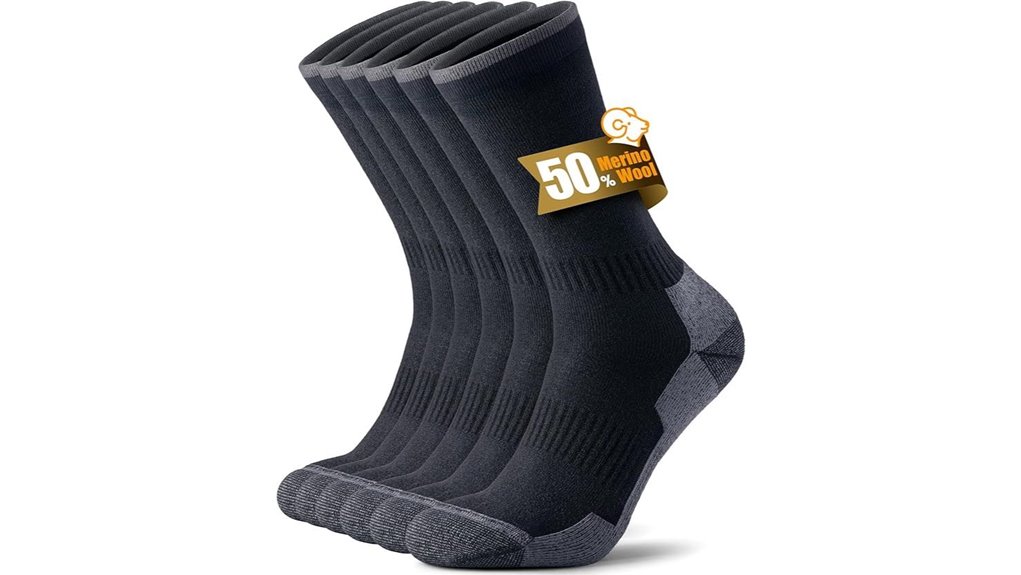 Best Travel Merino Socks That Combat Odor 1 merino hiking socks 3 pair