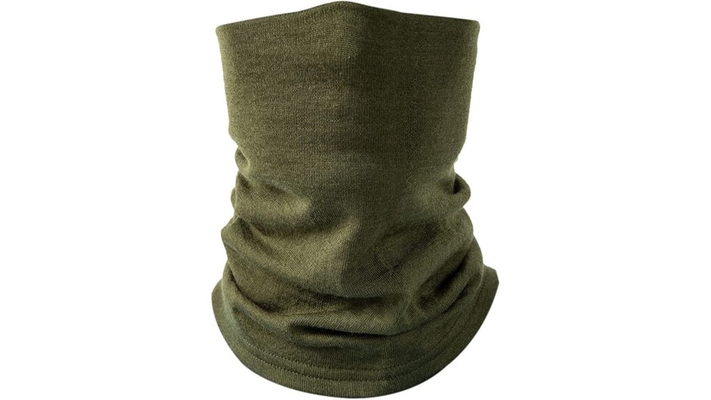 merino wool neck gaiter