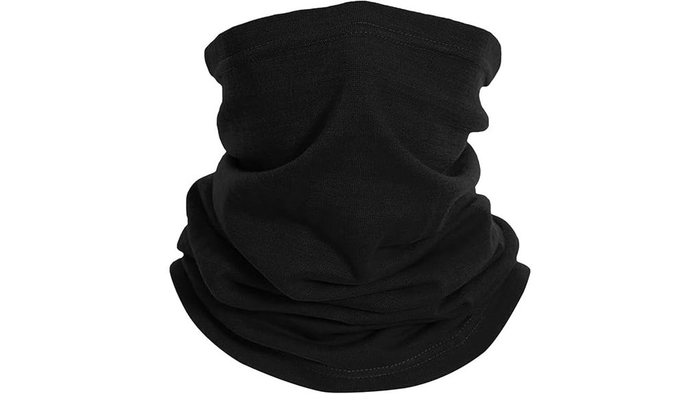 merino wool neck gaiter