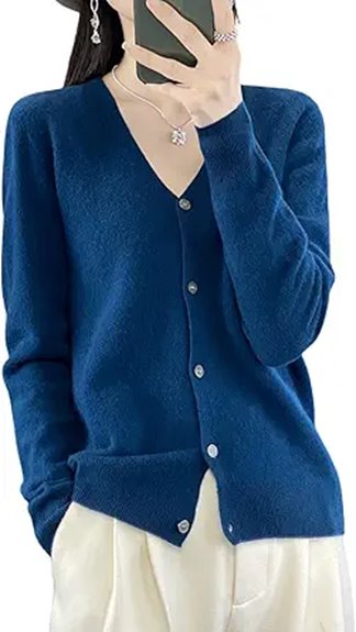 Odor‑Resistant Merino Cardigans That Make Travel Effortless 5 merino wool v neck cardigan