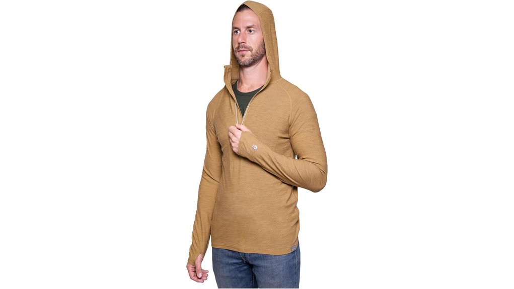 meriwool men s base hoodie