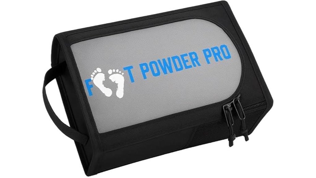 Best Travel-Size Foot Powders for Hot-Weather Walking 8 mess free foot powder case