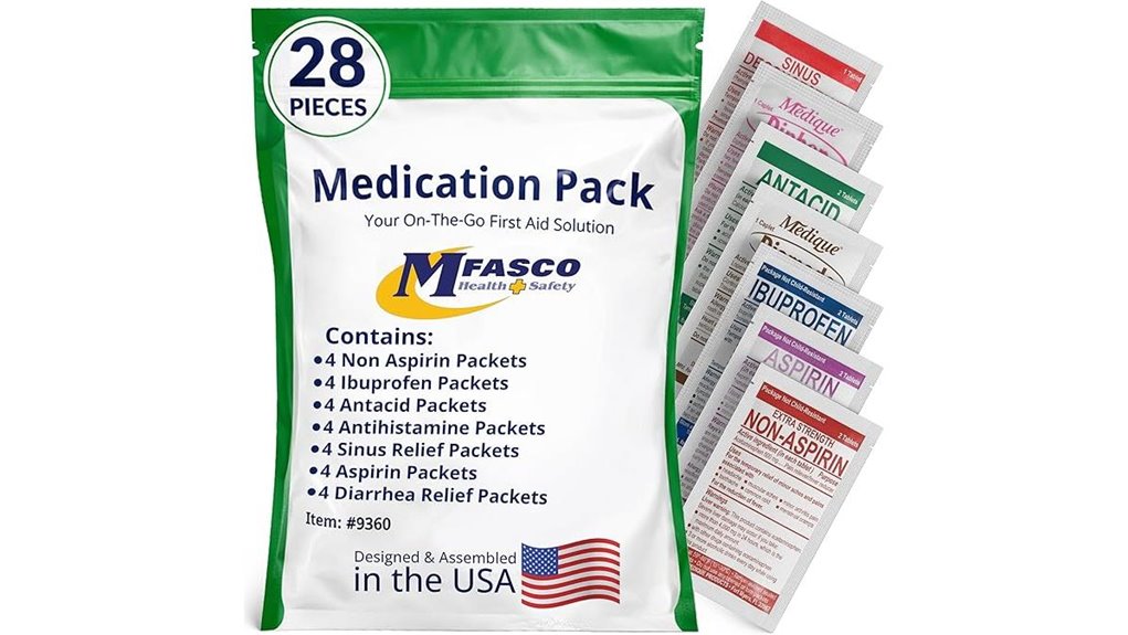 Mini First Aid Kits That Contain Only Genuine Essentials 6 mfasco 7 in 1 tsa approved travel kit