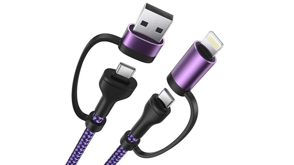 Best Charging Cables That Cover USB‑C and Lightning in One 1 mfi 4 in 1 60w cable