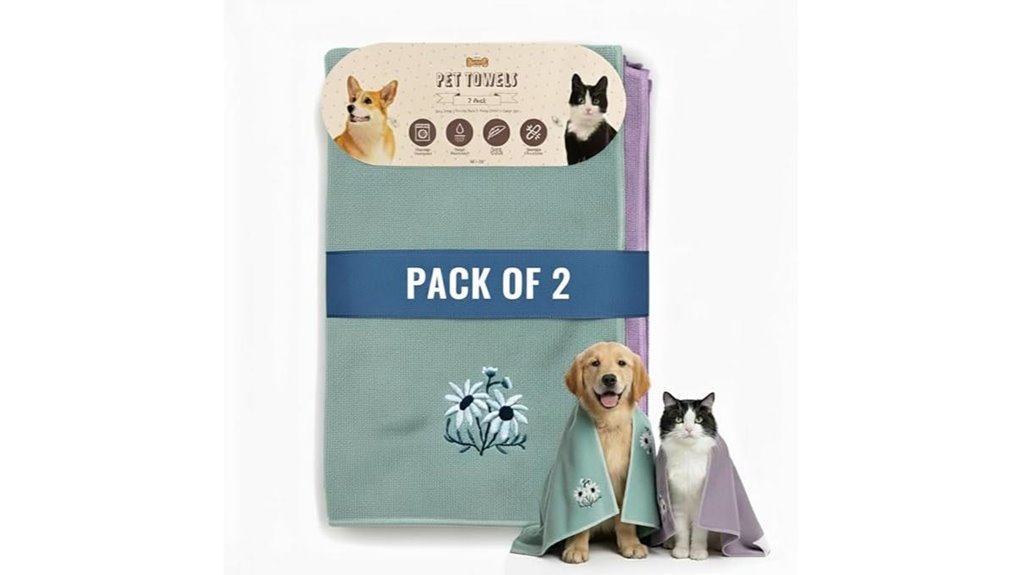 Lint‑Free Pet Towels that Keep Your Pet Quick‑Dry On The Go 5 microfiber pet towels quick dry