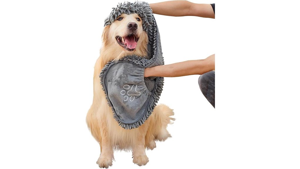 Lint‑Free Pet Towels that Keep Your Pet Quick‑Dry On The Go 7 microfiber quick dry towel pockets