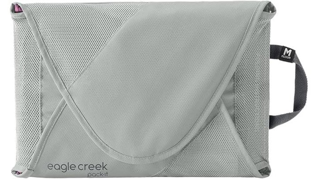 mid sized grey garment folder