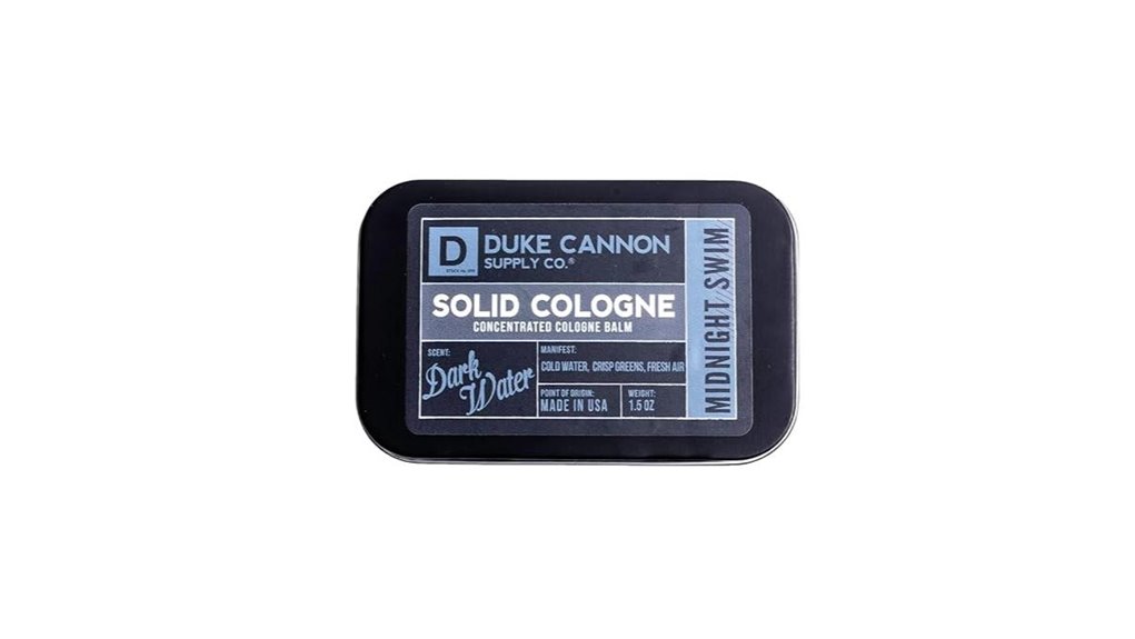 Essential Solid Colognes Every Traveler Should Pack 10 midnight s duke cannon cologne