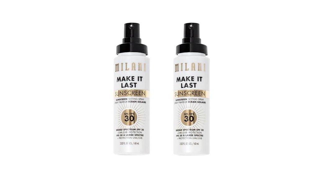 SPF Face Mists For Travel: Keep Makeup Fresh All Day Long 13 milani spf30 spray primer