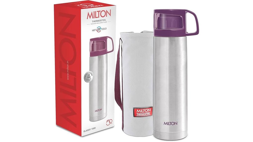 milton double walled 1000ml flask
