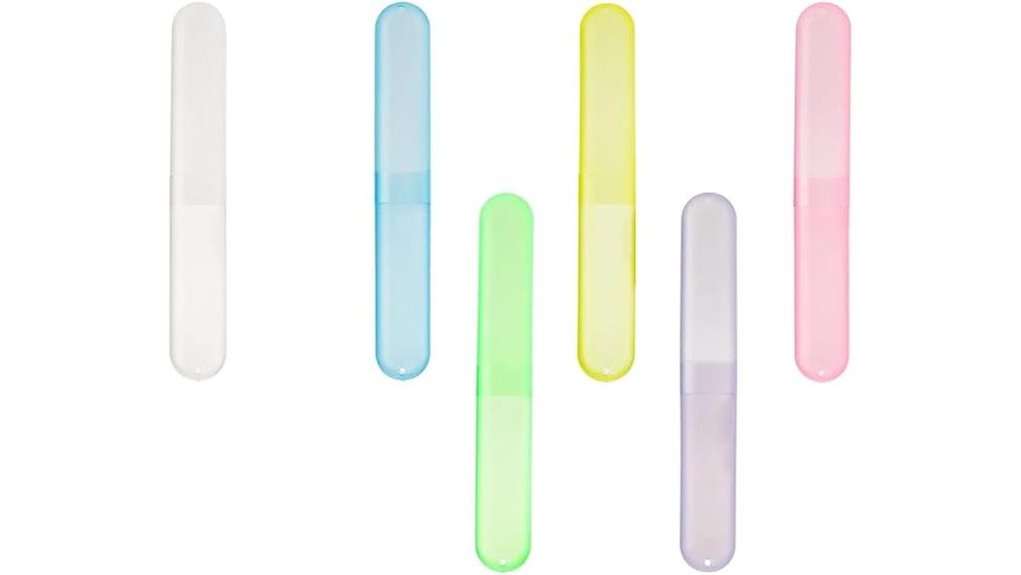Top Toothbrush Cases That Actually Dry with Ventilation Designs 2 mingta 6 pack breathable cases