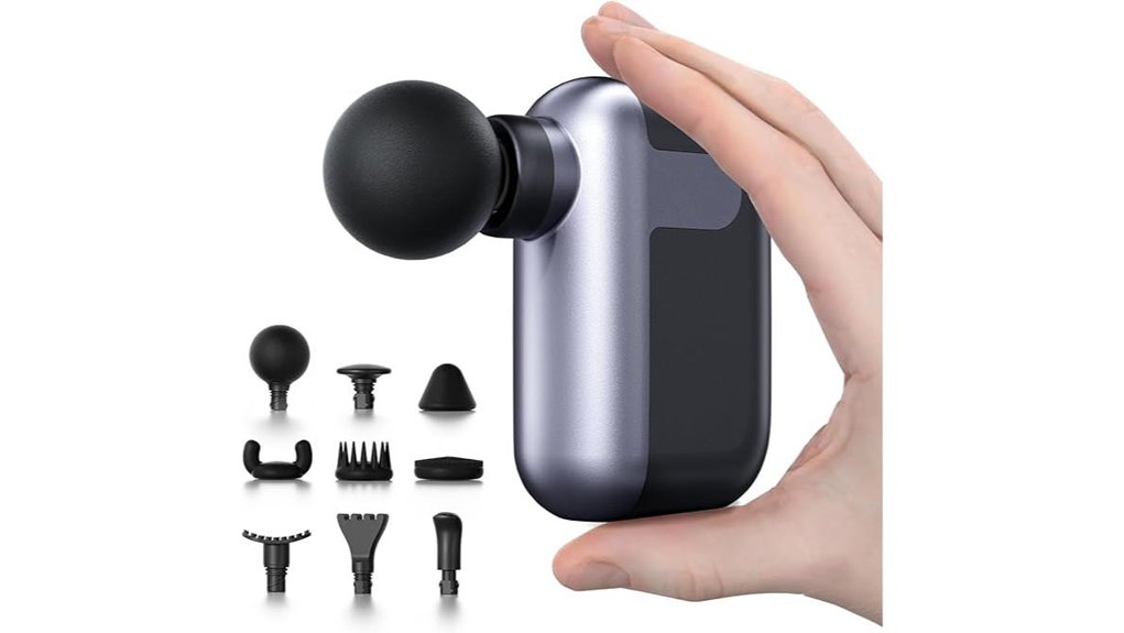 Best Travel Massage Guns (Mini Size) You’ll Want in Your Bag 6 mini 10 head high intensity gun