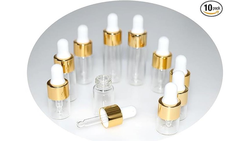 Mini Dropper Bottles: No‑Spill, Precise Serum Dosing 5 mini 10 piece dropper bottles